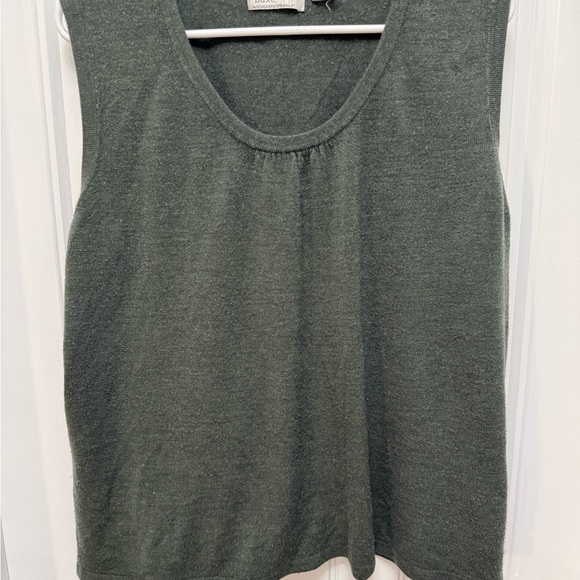 luxe 360 Tops - LUXE 360 Sz 2X Gray Soft Acrylic Top Sleeveless Shirt